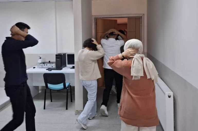 Bayburt RAM personeline ’Afet ve Yangın Farkındalık Eğitimi’ verildi 