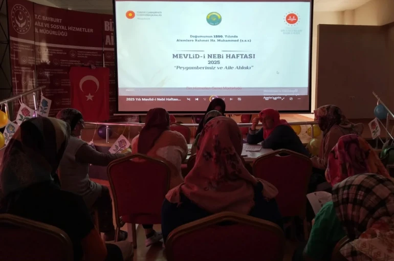Bayburt’ta engelli bireylere yönelik Mevlid-i Nebi programı düzenlendi 