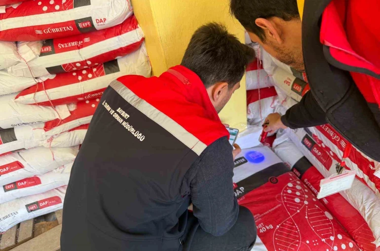 Bayburt’ta gübre bayilerine denetim 