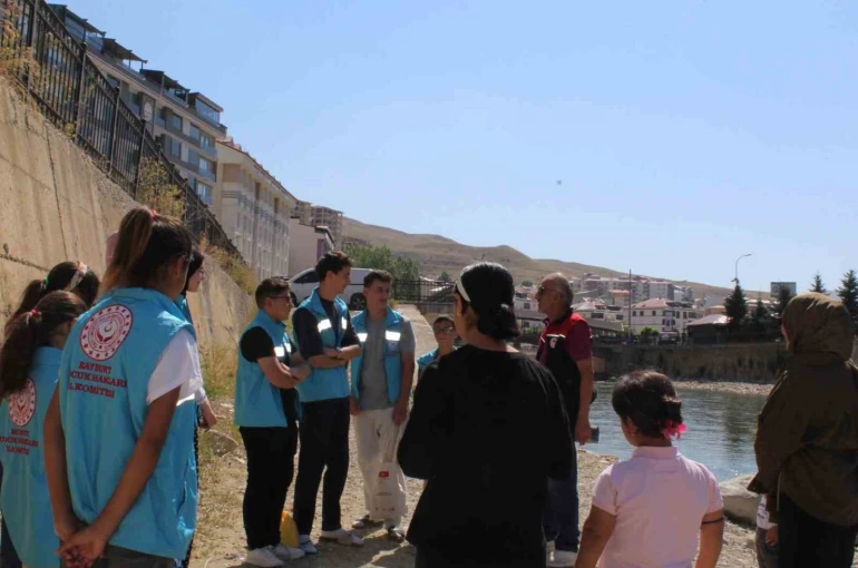 Bayburt’ta hayalet ağlara karşı farkındalık etkinliği düzenlendi