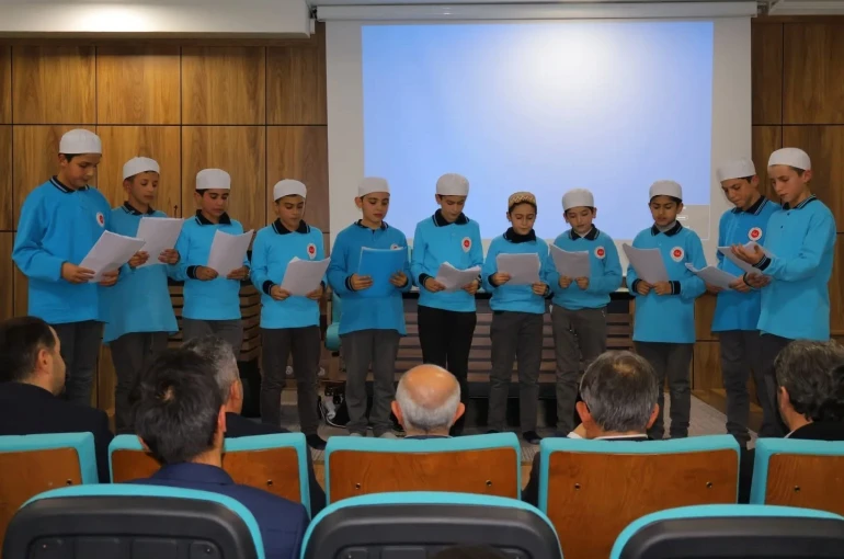 Bayburt’ta öğrencilere hafızlığın önemi anlatıldı 