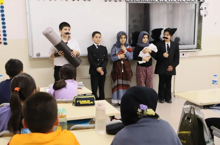Bayburt’ta öğrencilere ’Okuma Halkaları Projesi’ ile kitap okuma alışkanlığı kazandırılıyor 