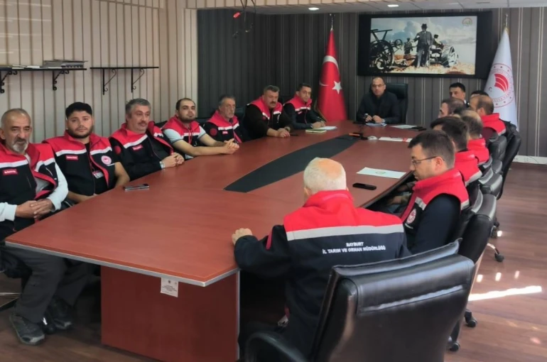 Bayburt’ta tarım ve hayvancılık çalışmaları masaya yatırıldı 