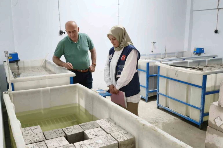 Bayburt’ta yapı denetim laboratuvarına denetim