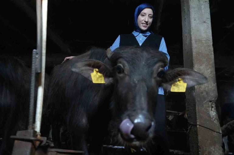 Bayburt’un ‘Mandalı Kızı’: Köyünün simgesi oldu