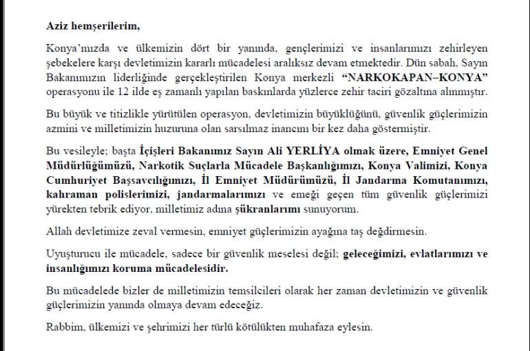 Baykan’dan Operasyona Destek
