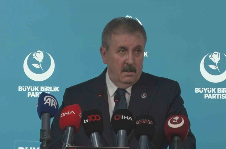 BBP Başkanı Destici: "(Suça sürüklenen çocuklar) ceza sistemimizi değiştirmek dışında bir seçeneğimiz kalmamıştır" 