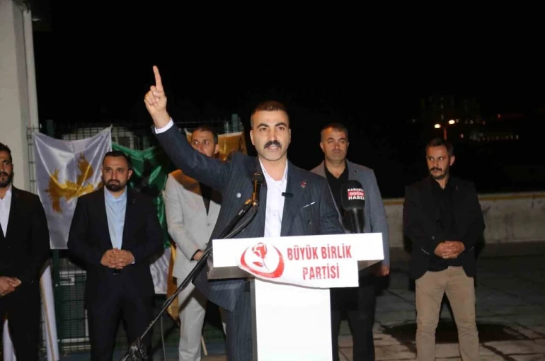 BBP Karabük İl Başkanı Kesgin: "Zulme sessiz kalmak, zulme ortak olmaktır" 