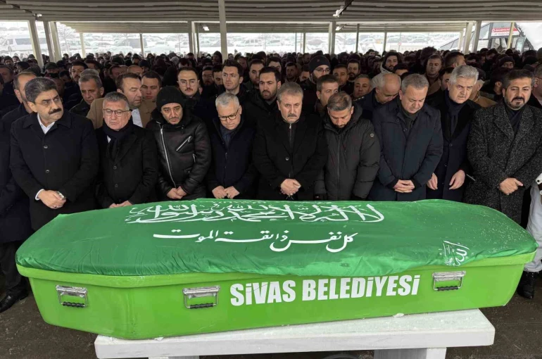 BBP Sivas İl Başkanı Ahmet Polat, son yolculuğuna uğurlandı