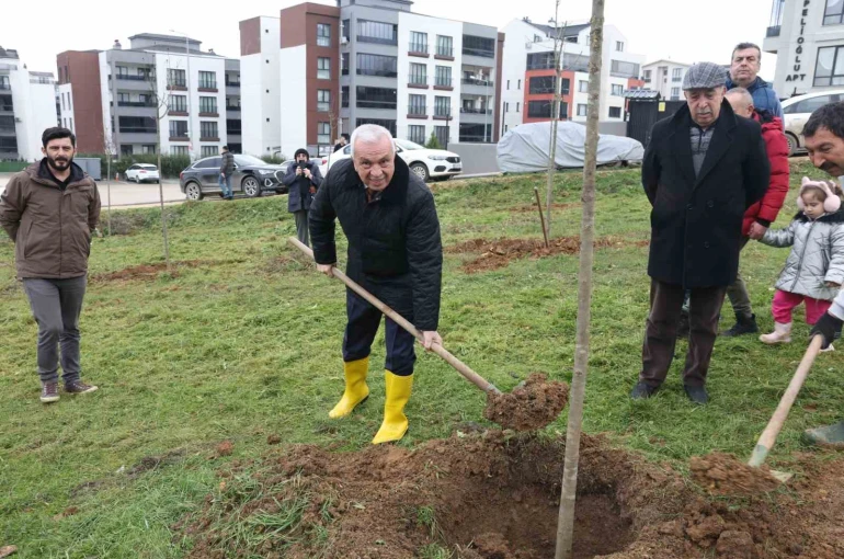 Belediye Başkanından yeşil alan talebine hızlı cevap 