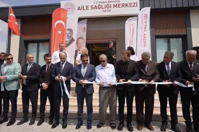 Belen’de aile sağlığı merkezi ve 112 acil istasyonu hizmete açıldı 