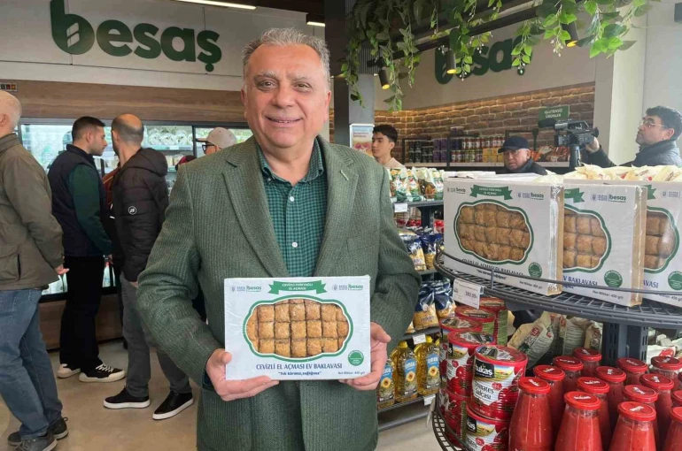 BESAŞ’tan uygun fiyata bayramlık cevizli baklava 