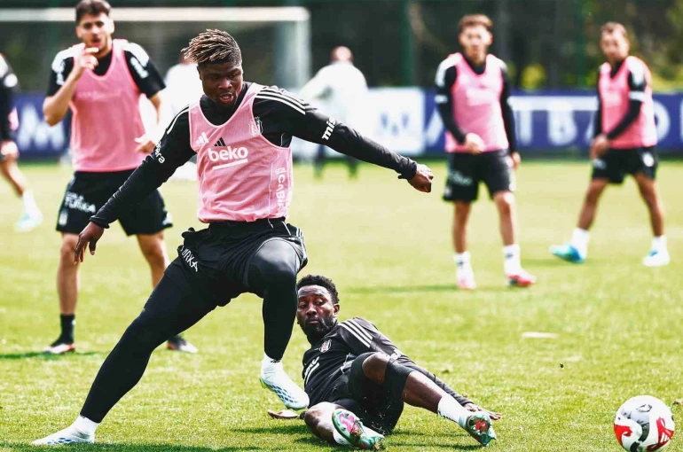 Beşiktaş, Corendon Alanyaspor maçı hazırlıklarını sürdürdü 