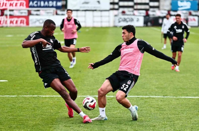 Beşiktaş, Samsunspor maçı hazırlıklarına devam etti 