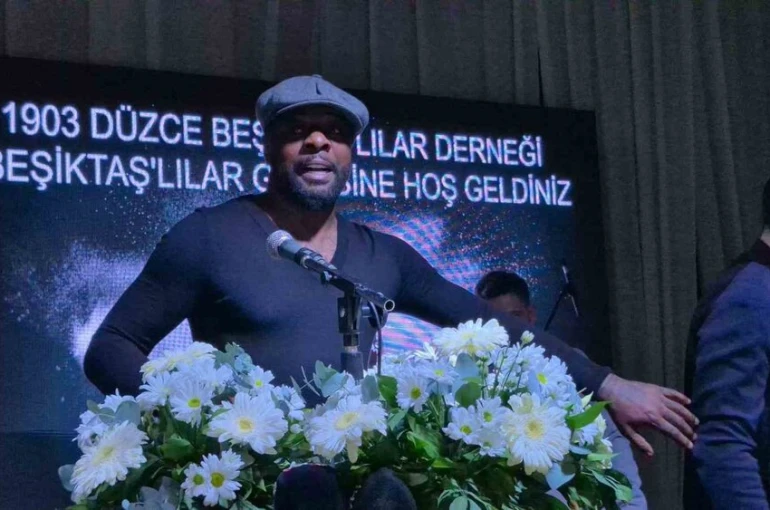 Beşiktaşlı eski futbolcular, Düzce’de taraftarla buluştu