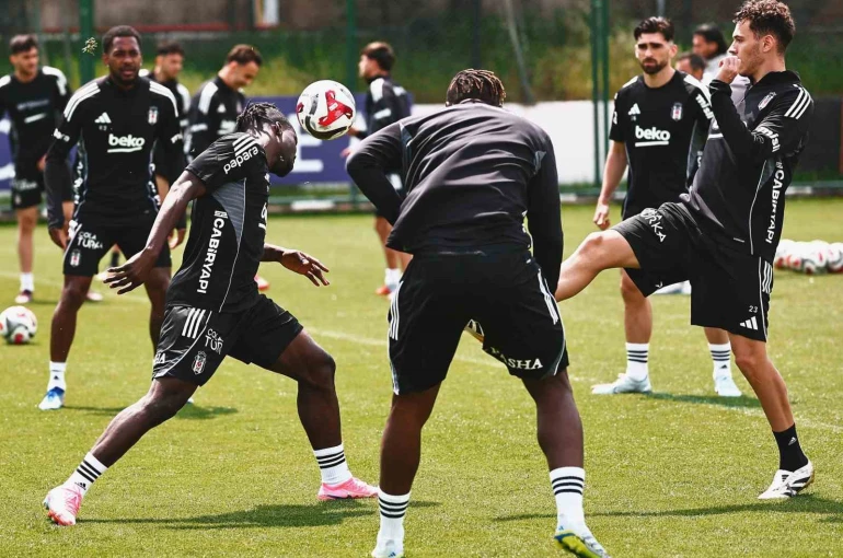 Beşiktaş’ta, Gaziantep Futbol Kulübü maçı hazırlıkları tamamlandı 