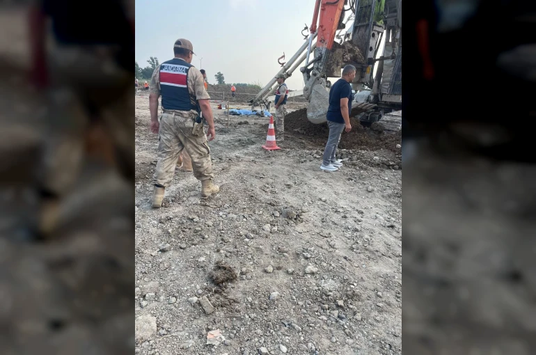 Beton pompası üzerine düşen işçi öldü