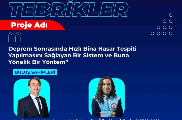 BEUN akademisyenlerinden deprem sonrası bina hasar tespitine yenilikçi çözüm