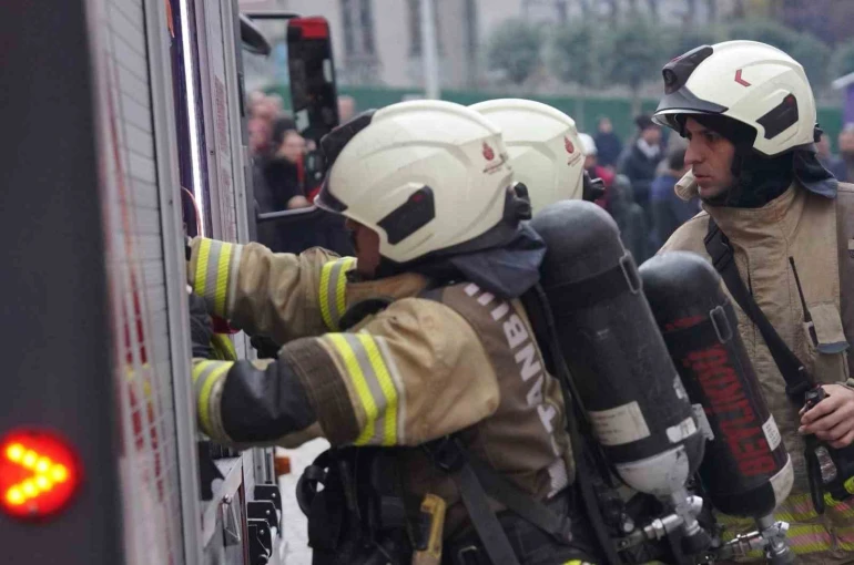 Beyoğlu’nda tarihi 6. Daire’de deprem tatbikatı 