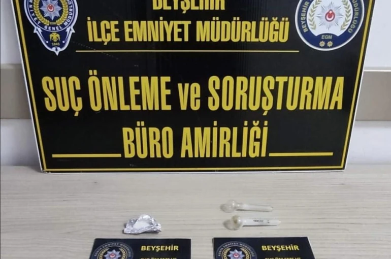 Beyşehir’de uyuşturucu ve aranan şahıs operasyonlarında 15 kişi yakalandı