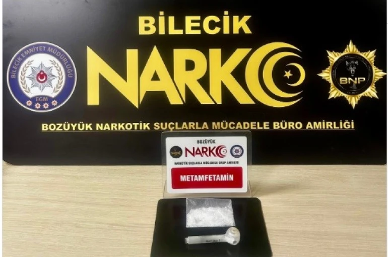 Bilecik’te 1 kişinin üzerinden uyuşturucu madde çıktı 