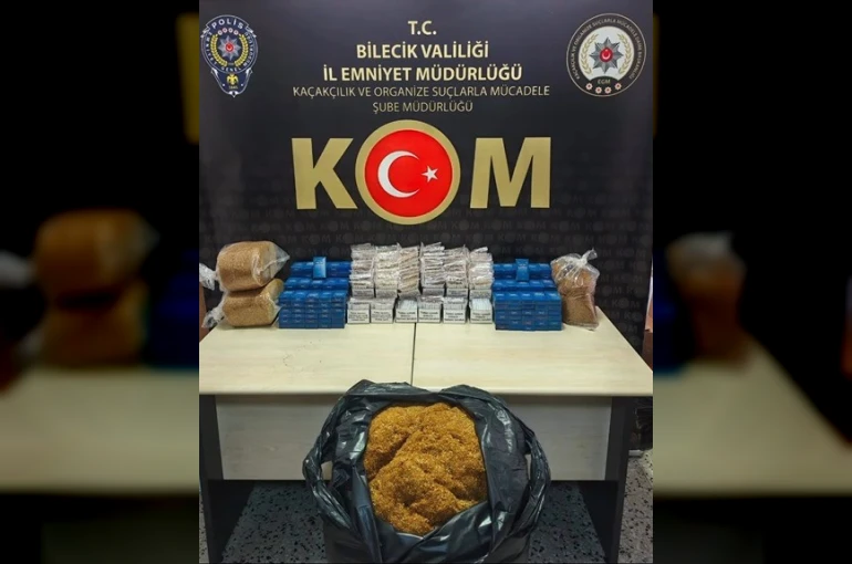 Bilecik’te 17 bin 320 adet doldurulmuş makaron ele geçirildi, 1 gözaltı 