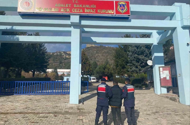 Bilecik’te 2 yıl 1 ay hapis cezasına bulunan şahıs yakalandı 