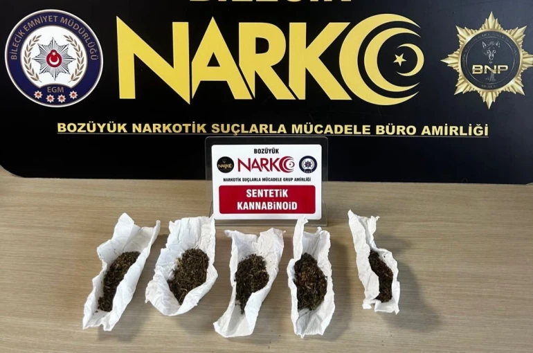 Bilecik’te bir şahsın üzerinde bonzai ele geçirildi