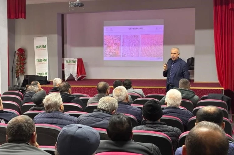 Bilecik’te çiftçiler bilgilendirildi 