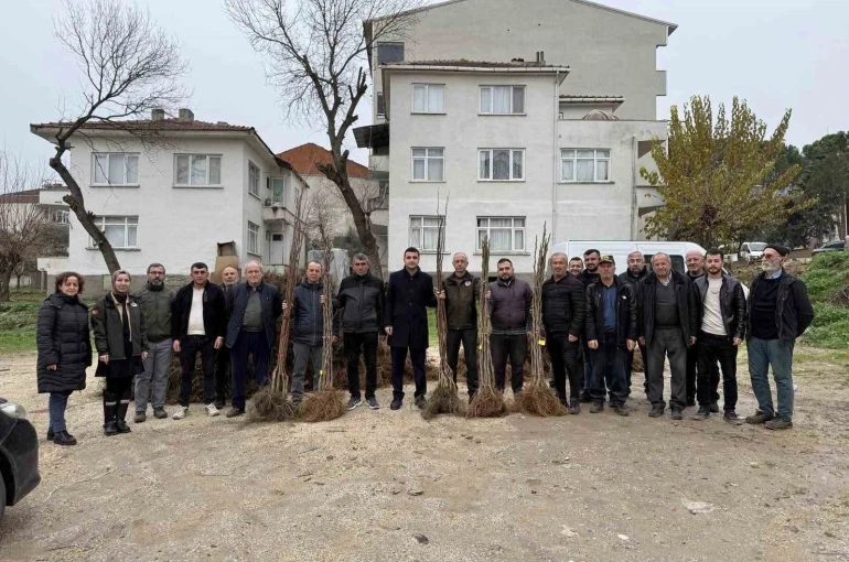 Bilecik’te çiftçilere meyve fidanı desteği 