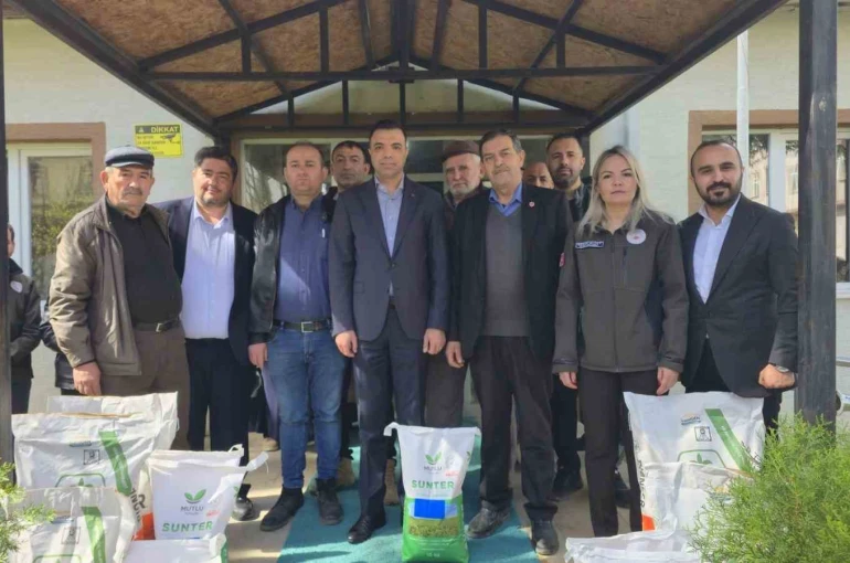 Bilecik’te çiftçilere tohum desteği sağlandı 