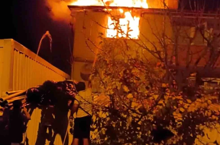 Bilecik’te korkutan yangın 