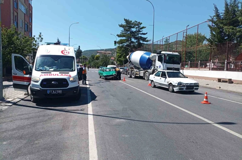 Bilecik’te meydana gelen trafik kazasında 1 kişi yaralandı