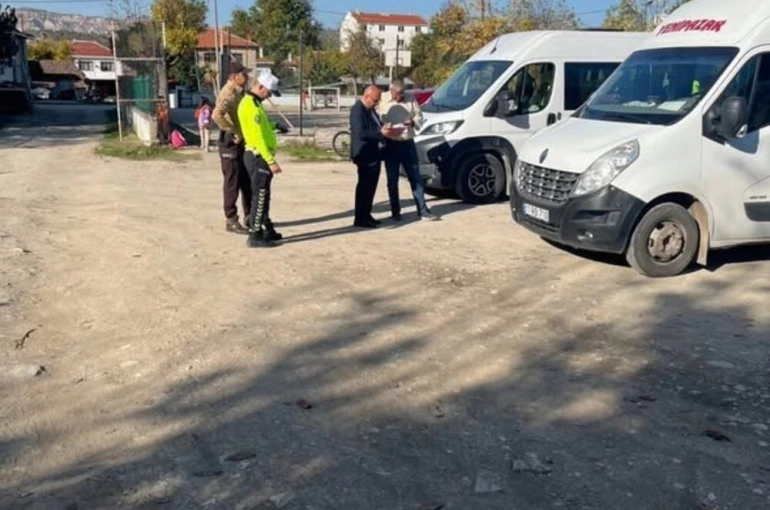 Bilecik’te öğrenci servisleri denetlendi 