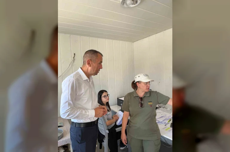 Bilecik’te TMO ürün alım noktası incelendi