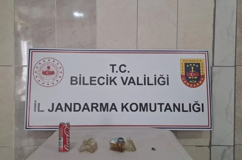 Bilecik’te trafiği tehlikeye atan tırda uyuşturucu bulundu 