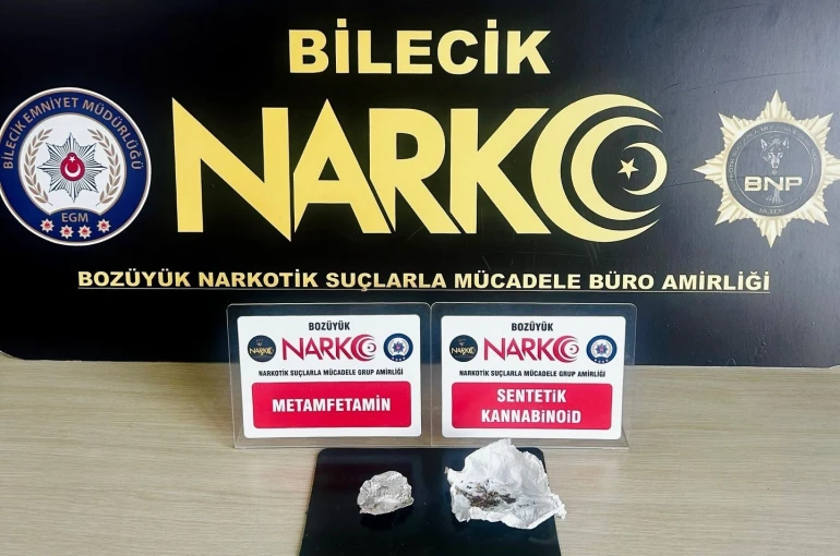 Bilecik’te uyuşturucu operasyonu: 1 şüpheli yakalandı