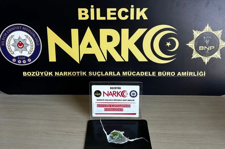 Bilecik’te uyuşturucu operasyonu: 4 şüpheli yakalandı