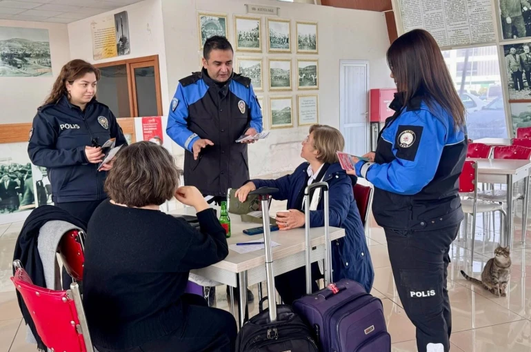 Bilecik’te vatandaşlara güvenlik bilgilendirmesi 