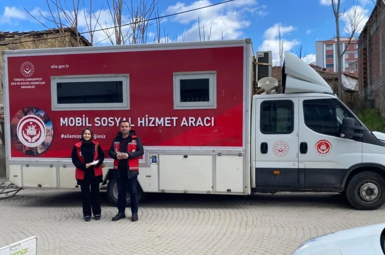 Bilecik’te ‘Yerinde Sosyal Hizmet Programı’ kapsamında saha çalışması