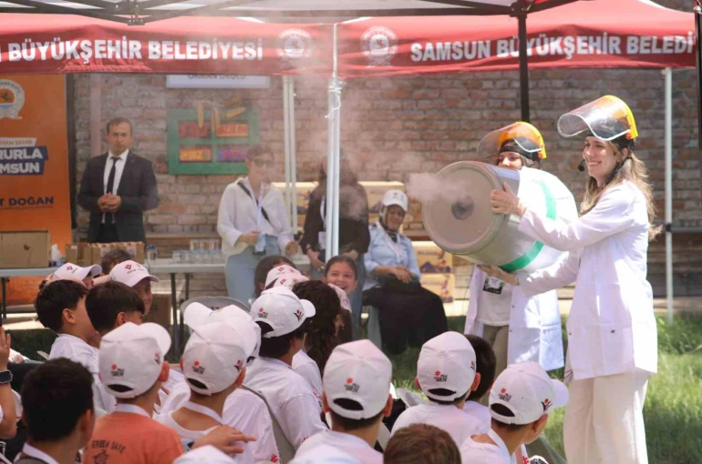 Bilim Samsun’la Griden Yeşile Projesi başladı 