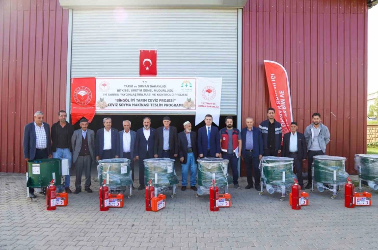 Bingöl’de ceviz yetiştiriciliğinde yeni bir dönem başladı