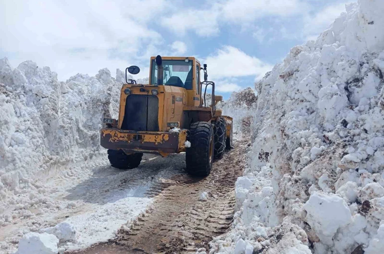 Bingöl’de metrelerce karla mücadele 
