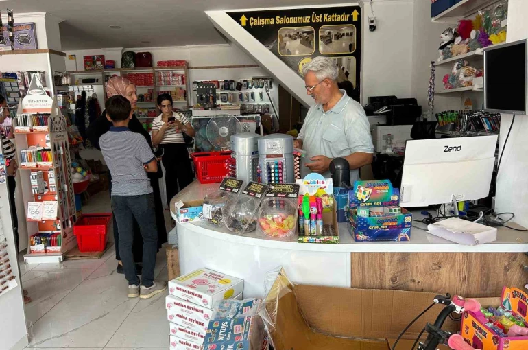 Bingöl’de okul öncesi kırtasiye yoğunluğu 