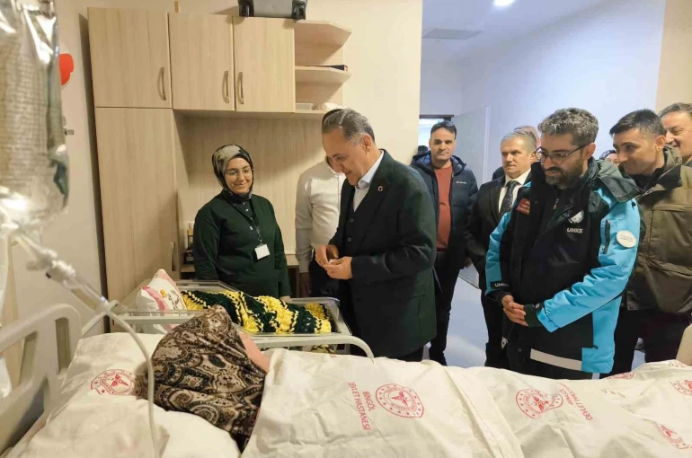 Bingöl’de yeni yılın ilk bebeği "Mihrişah" oldu 