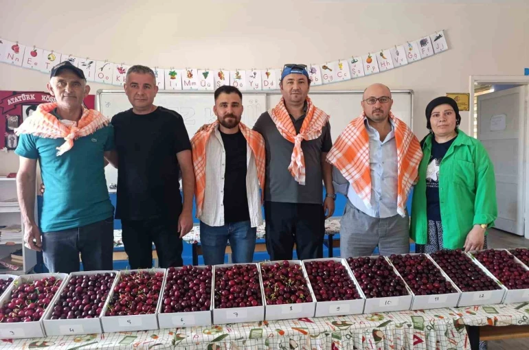 Binlerce insan Kiraz Festivali için Börez’e akın etti