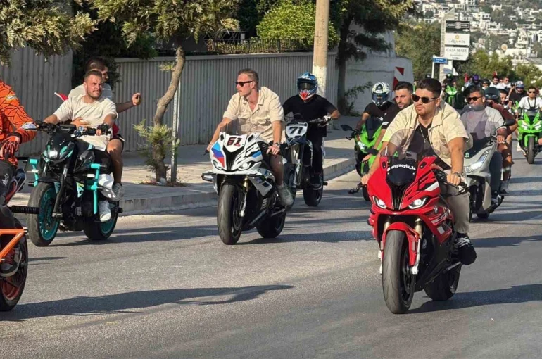Binlerce motosiklet tutkunu Bodrum’da buluştu 
