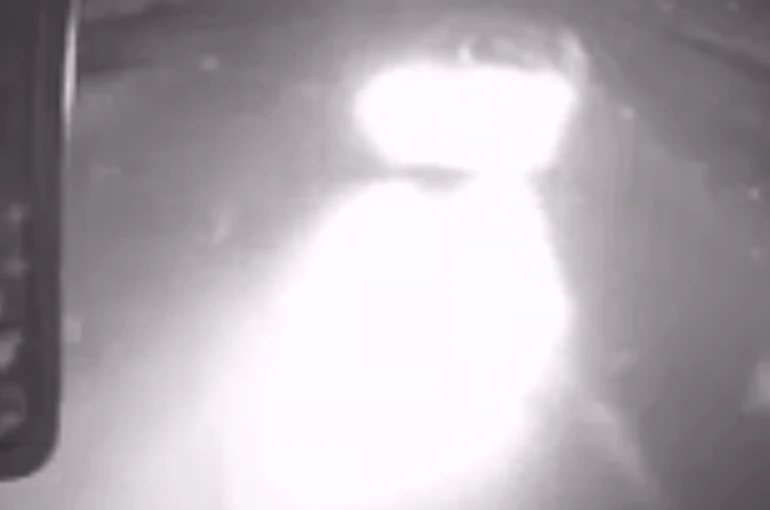 Bir ailenin yok olduğu kaza anı kamerada 