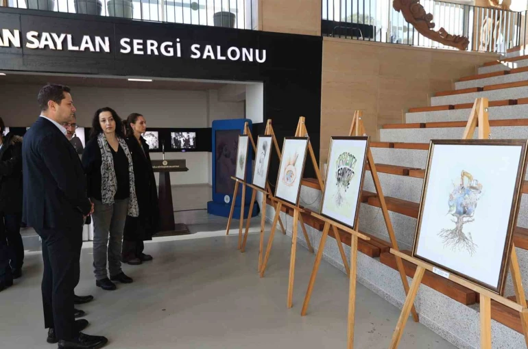 ‘Bir Başka Yolculuk Gerek Bize’ grafik tasarım sergisi kapılarını açtı 