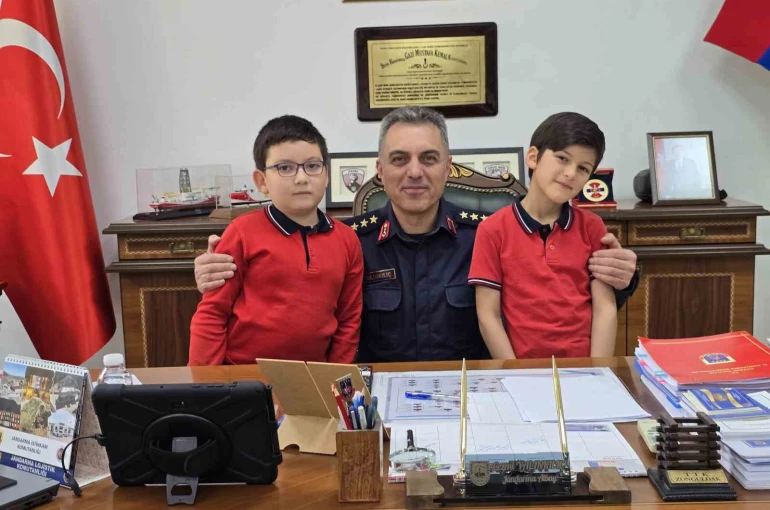 Bir günlüğüne Yozgat İl Jandarma Komutanı oldular 